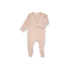 Ba.be.O Ribbed Infant Sleeper Blush