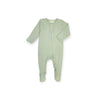 Ba.be.O Ribbed Infant Sleeper Light Sage