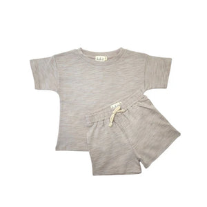 Ba.be.O Short Set Warm Grey