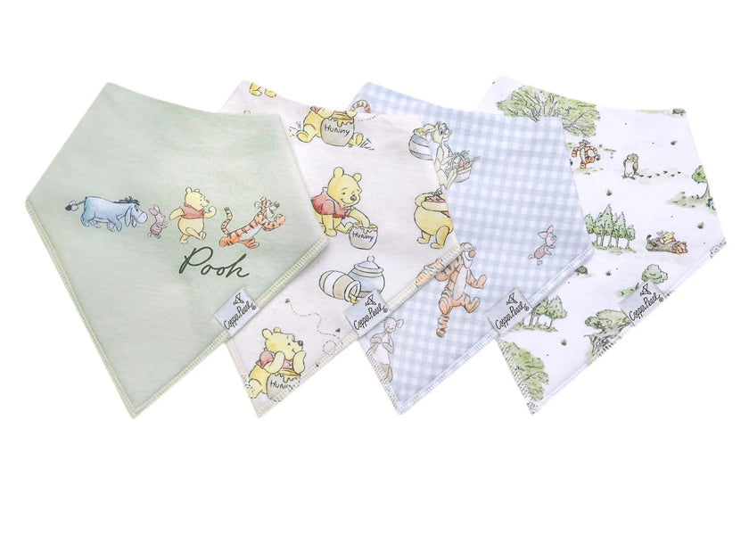 Copper Pearl Bandana Bibs (4 Pack)