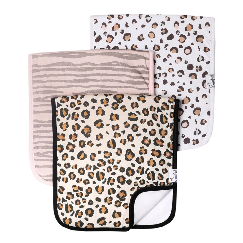 Copper Pearl Burp Cloths (3 Pack)