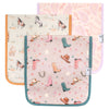 Copper Pearl Burp Cloths (3 Pack)