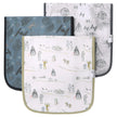 Copper Pearl Burp Cloths (3 Pack)