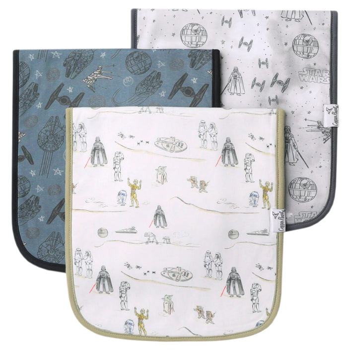 Copper Pearl Burp Cloths (3 Pack)