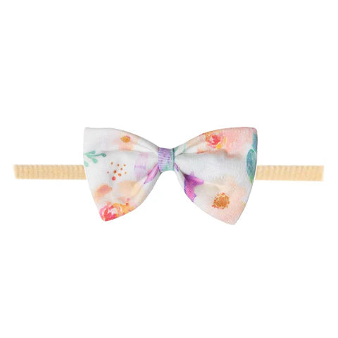 Copper Pearl Bow Tie Nylon Bow
