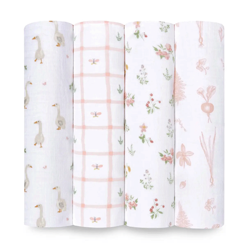aden + anais Muslin Swaddles (4 pack)