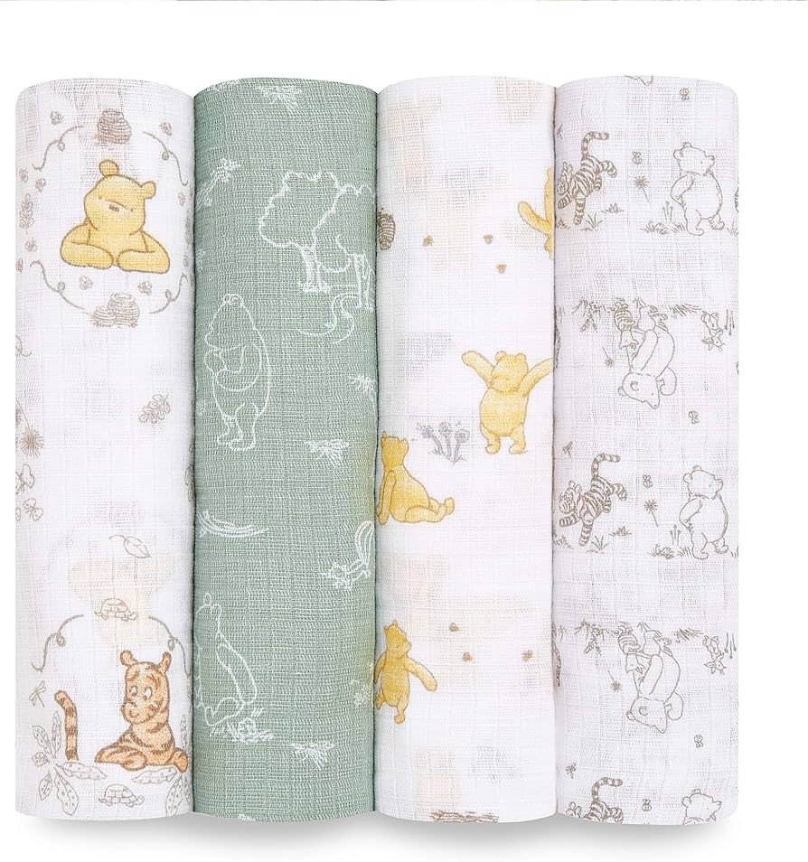 aden + anais Muslin Swaddles (4 pack)