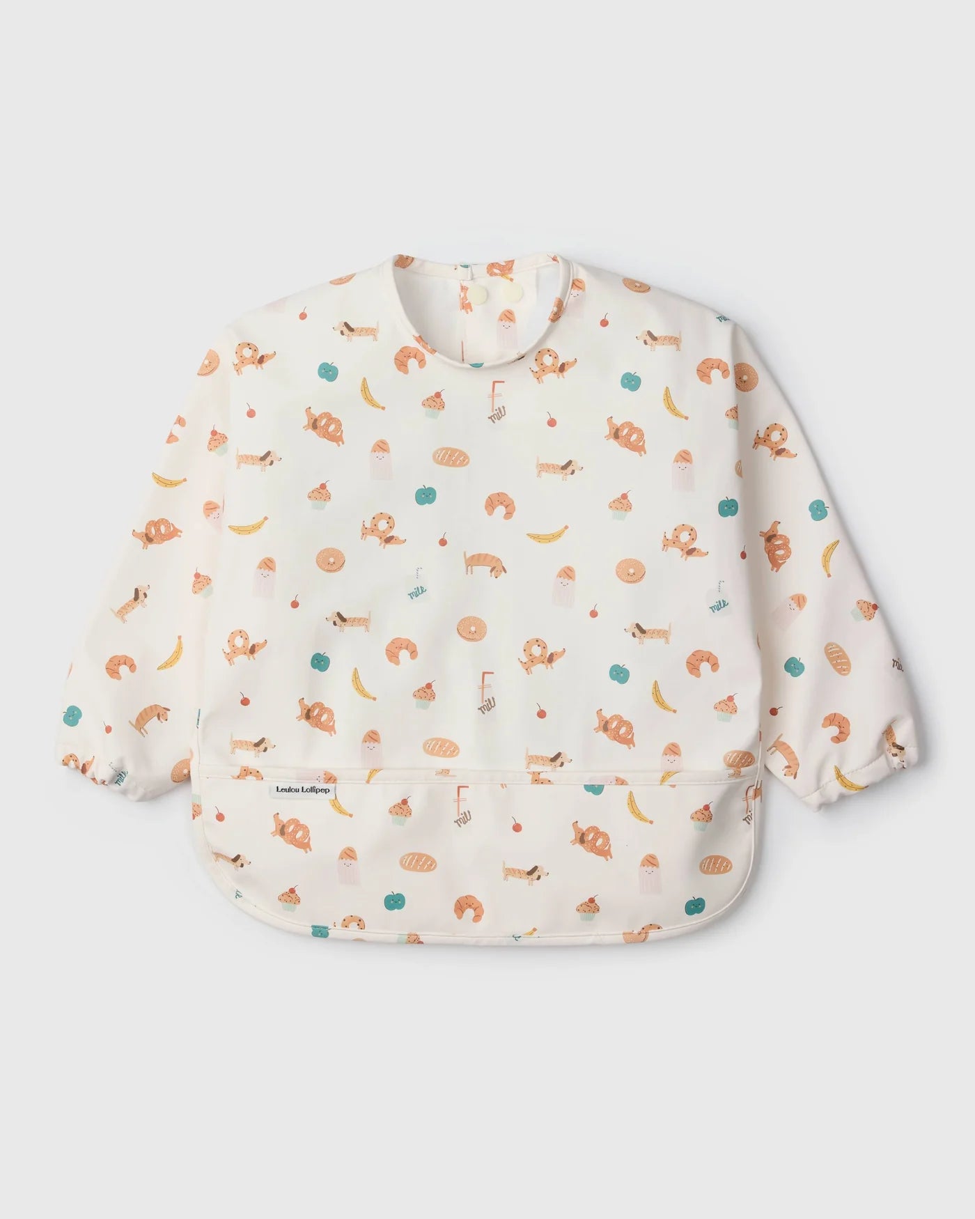 Loulou Lollipop Long Sleeve Bib