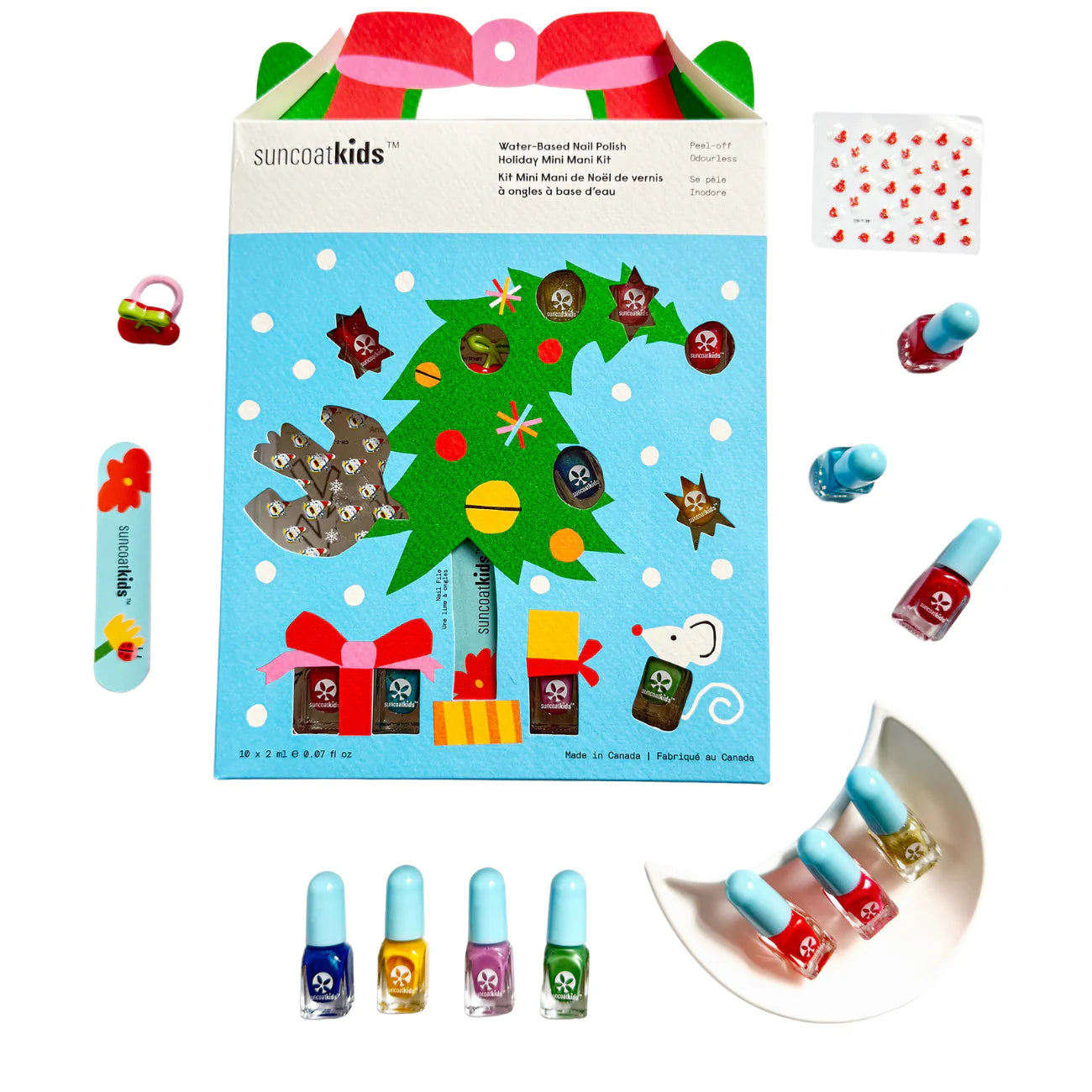 Suncoat Christmas Mini Mani Kit