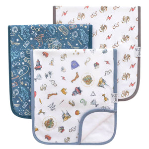 Copper Pearl Burp Cloths (3 Pack)