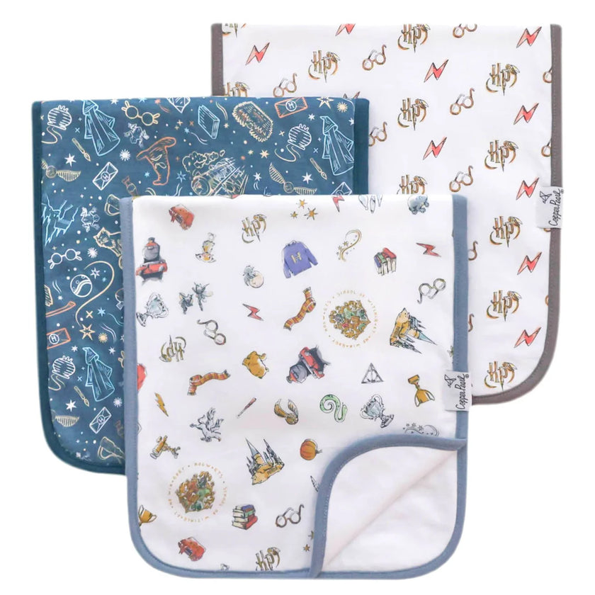 Copper Pearl Burp Cloths (3 Pack)