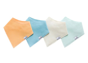 Copper Pearl Bandana Bibs (4 pack)