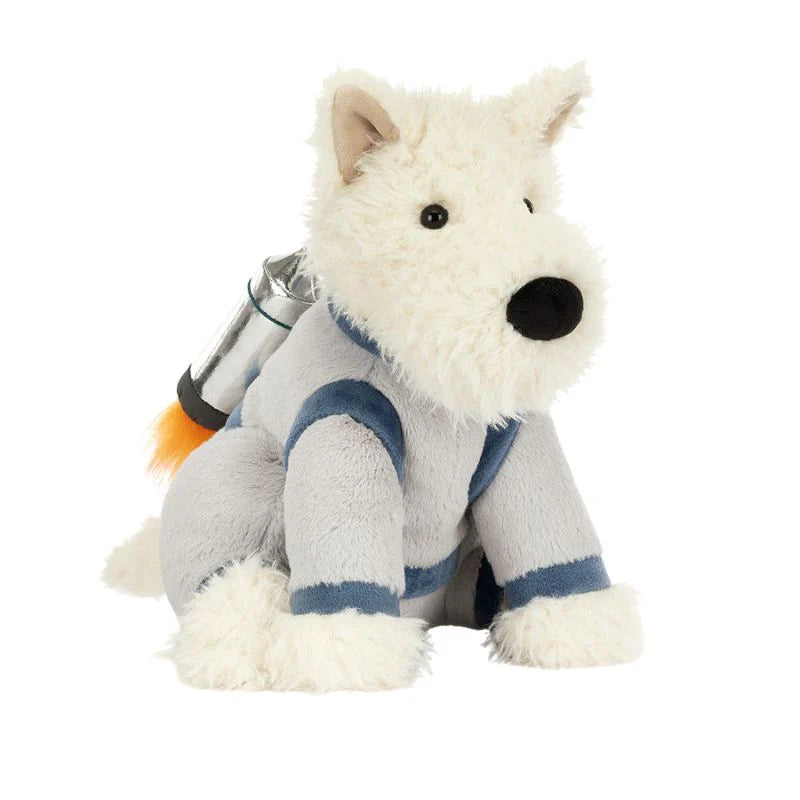 Jellycats Munro Scottie Dog Space Outfit