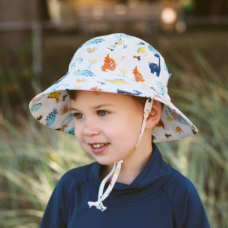 Jan & Jul Cotton Floppy Hat Dino Kids