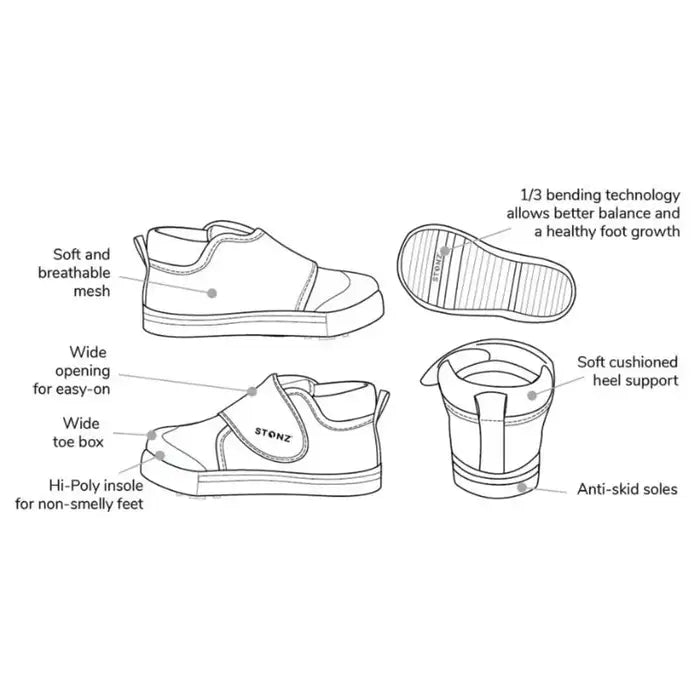 Stonz Cruiser Original Toddler Shoes Dune