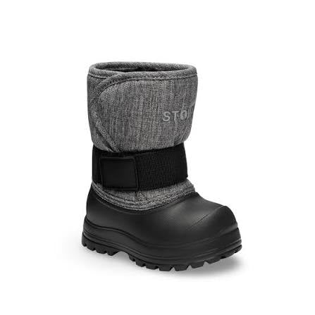 Stonz Trek Toddler/Kid Winter Boots Heather Grey