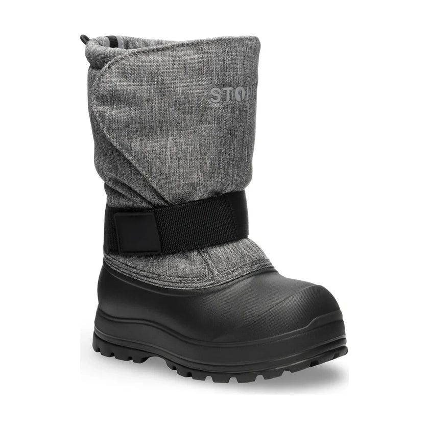 Stonz Trek Toddler/Kid Winter Boots Heather Grey
