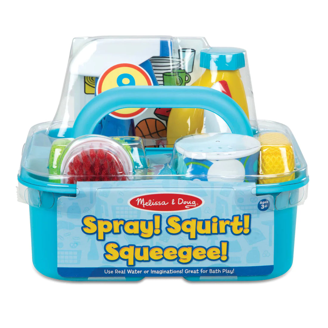 Melissa & Doug Spray, Squirt & Squeegee Play Set