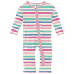 Kickee Pants Muffin Ruffle Coverall Skip To My Lou Stripe