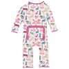 Kickee Pants Muffin Ruffle Coverall Natural Chinese Zodiac