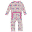 Kickee Pants Muffin Ruffle Coverall Latte 3 Little Kittens