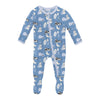 Kickee Pants Footie Dream Blue Hey Diddle Diddle