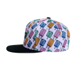 Headster Snapback Hats Pop Neon Purple Toddler