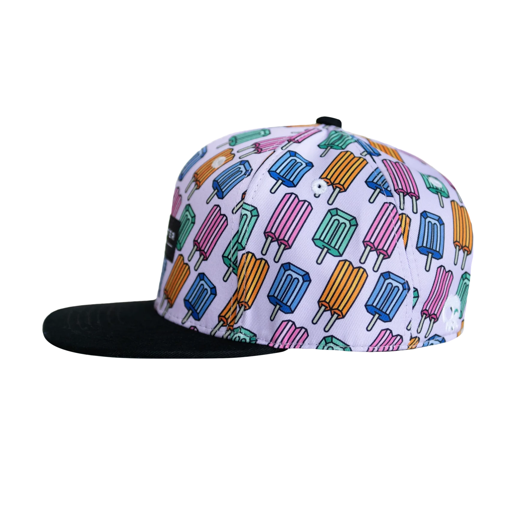 Headster Snapback Hats Pop Neon Purple Toddler