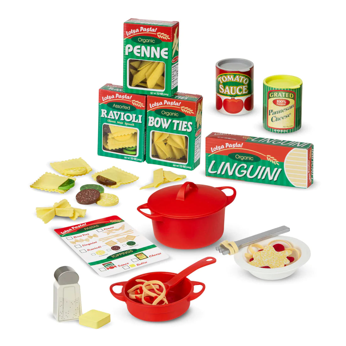 Melissa & Doug Prepare & Serve Pasta Set