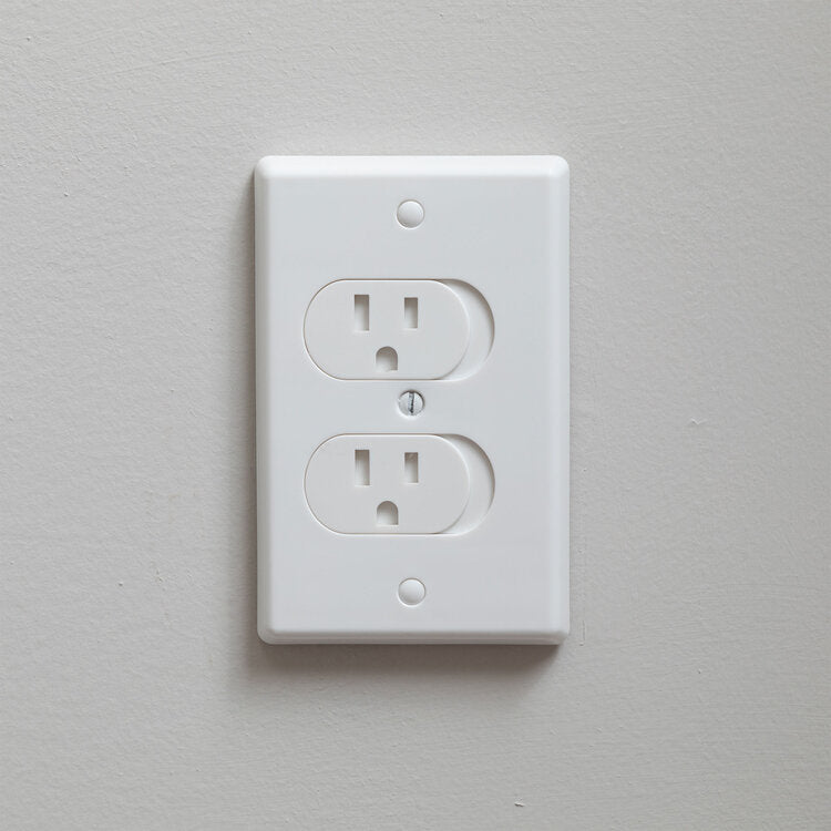 Qdos Universal Self-Closing Outlet Covers (3 Pack)