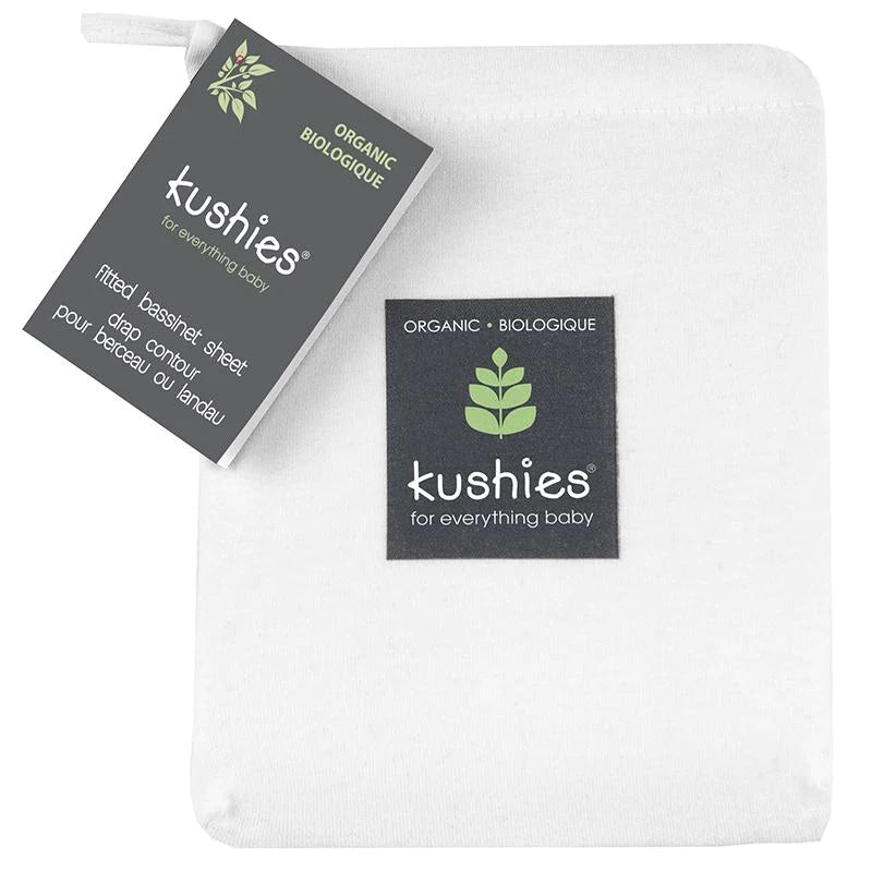 Kushies Organic Jersey Bassinet Sheets