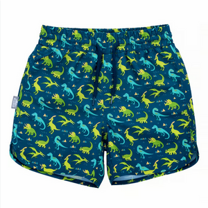 Jan & Jul UV Swim Shorts Dinoland 5T