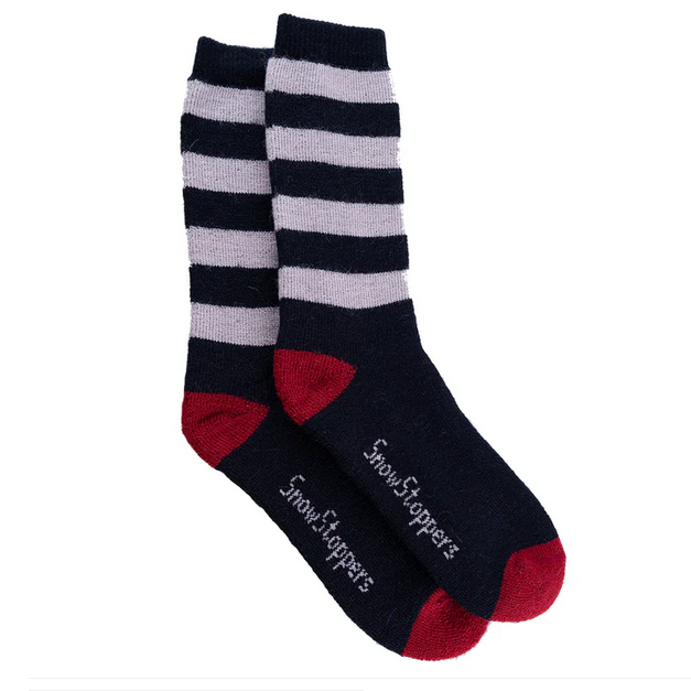 SnowStoppers Premium Alpaca Wool Socks Medium