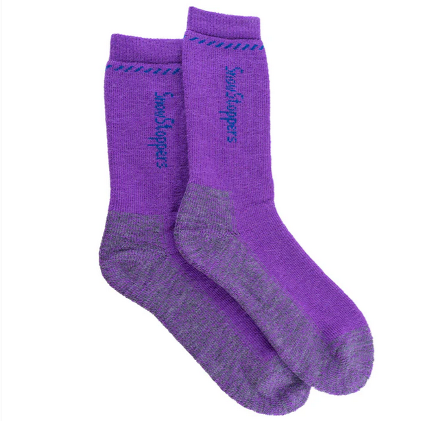 SnowStoppers Premium Alpaca Wool Socks Medium