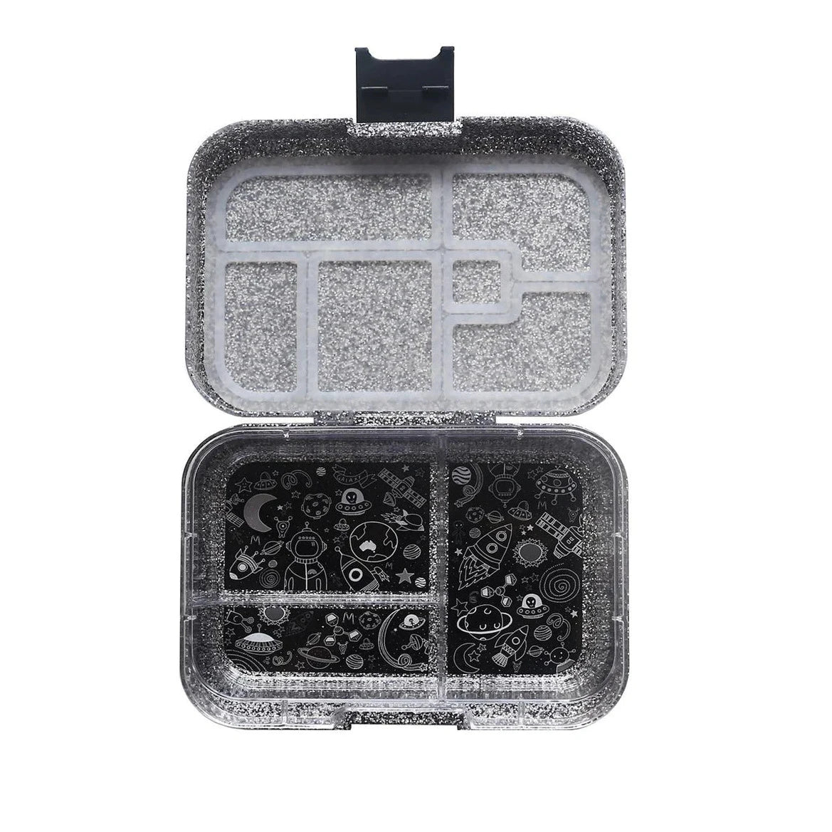 Munchbox Mega3 Bento Box Sparkle Black