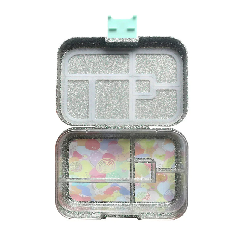 Munchbox Midi5 Bento Box Sparkle Aqua