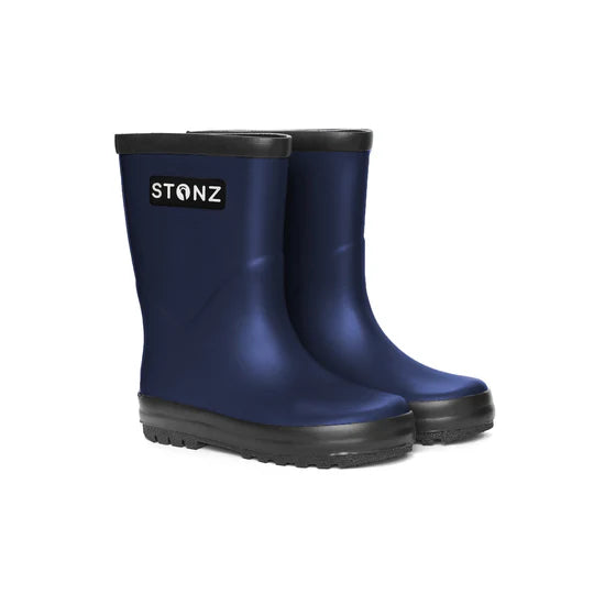 Stonz Rain Boots Navy 12T