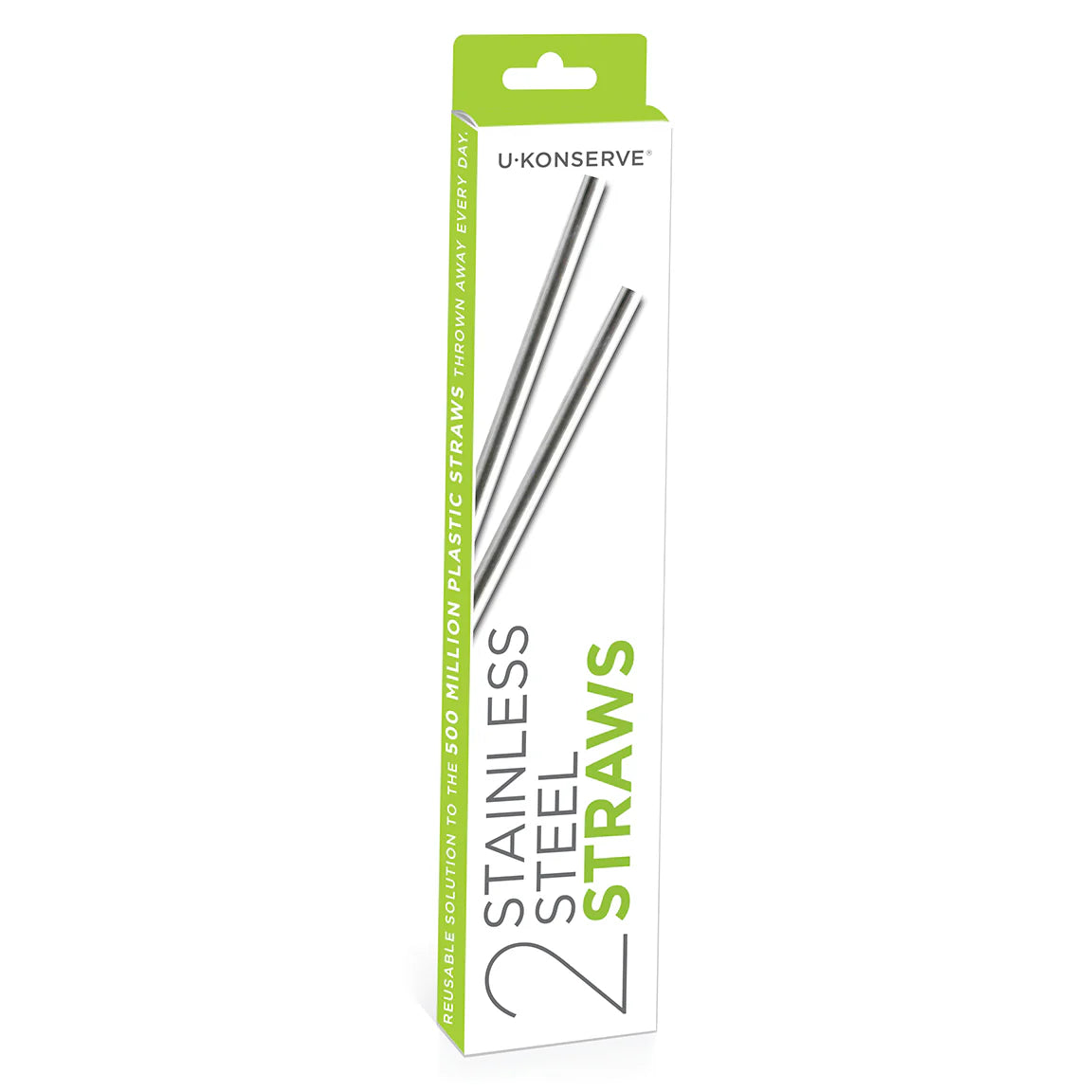 UKONSERVE Stainless Steel Straw & Brush Set