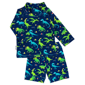 Jan & Jul UV Rashguard Swim Suits Dinoland