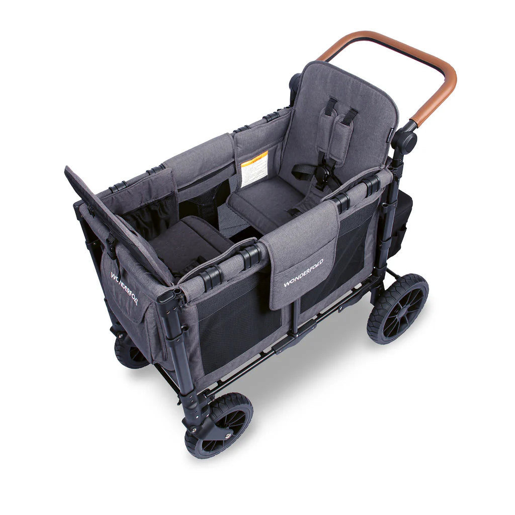 Wonderfold W2 Luxe Double Stroller Wagons