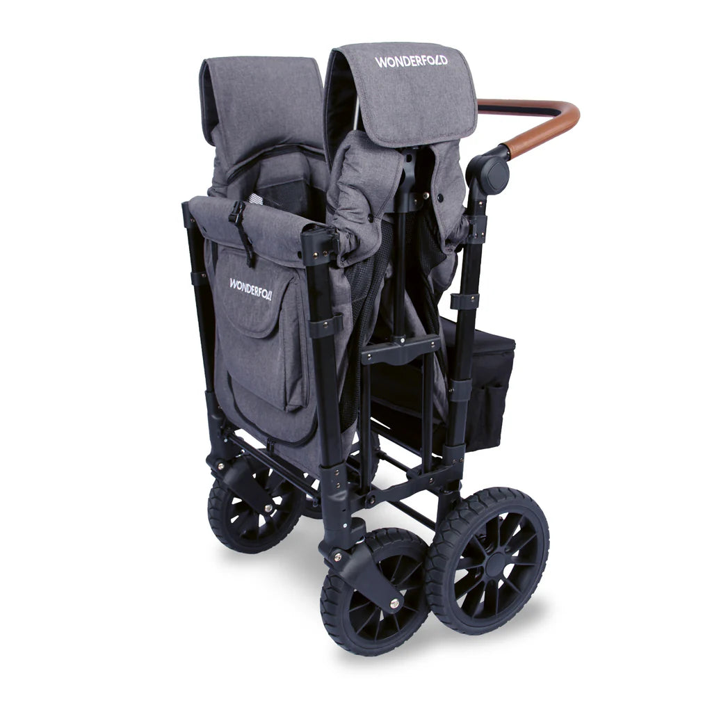 Wonderfold W2 Luxe Double Stroller Wagons