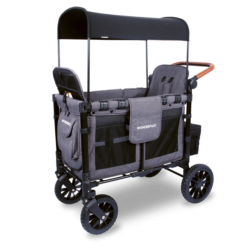 WonderFold W2 Luxe PRO Double Stroller Wagons