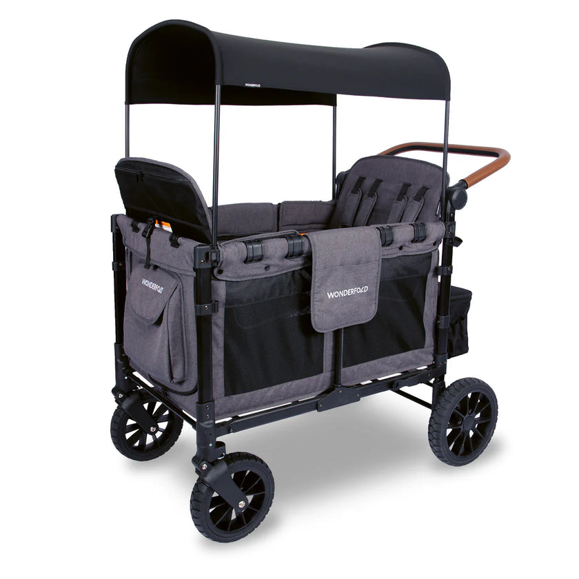 WonderFold W4 Luxe PRO Quad Stroller Wagons
