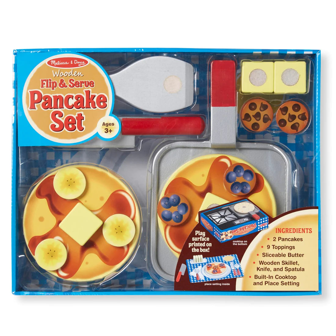 Melissa & Doug Flip & Serve Pancake Set