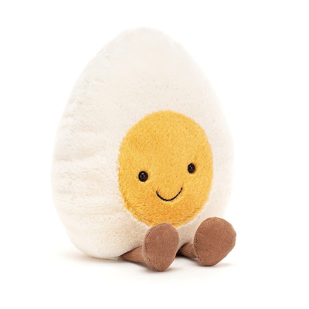 JELLYCAT AMUSEABLE HAPPY BOILED EGG LARGE