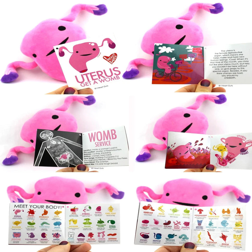 I Heart Guts Uterus Plush
