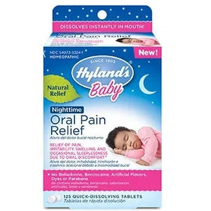 Hyland's Nighttime Oral Pain Relief (125 Tablets)