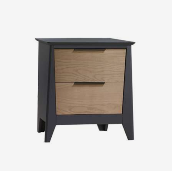 NEST FLEXX DRESSERS & STANDS GRAPHITE/ NATURAL WHEAT 3 DRAWER XL