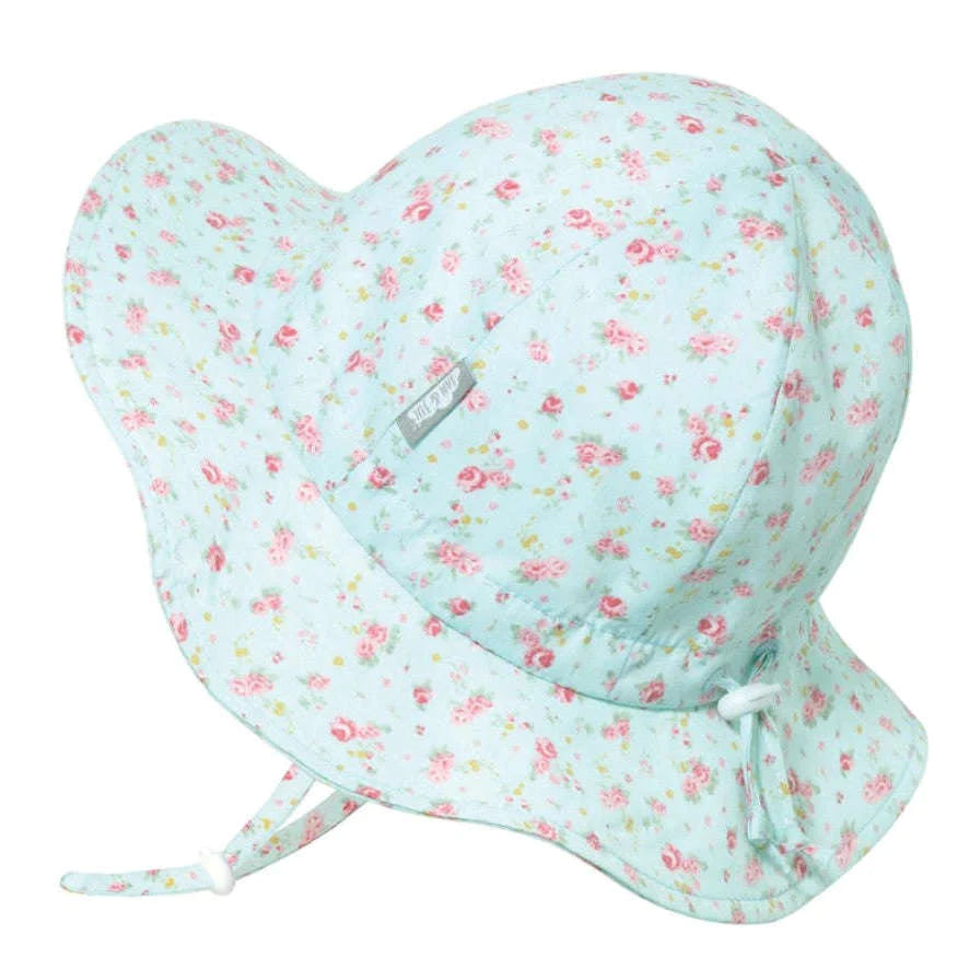 Jan & Jul Cotton Floppy Hat Retro Rose