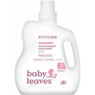 Attitude Fragrance Free Baby Laundry Detergent (2 Litre)